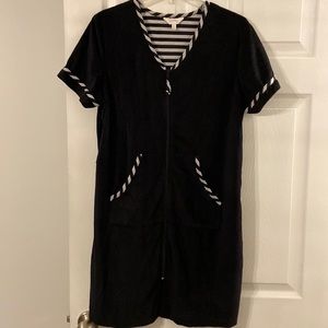 Coral Bay Beach Dress size L black and white combination excellent condition